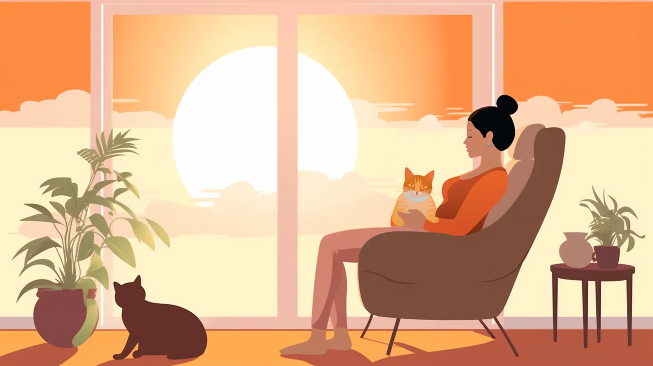 Cat owner reflecting on their experience after finding their missing pregnant cat