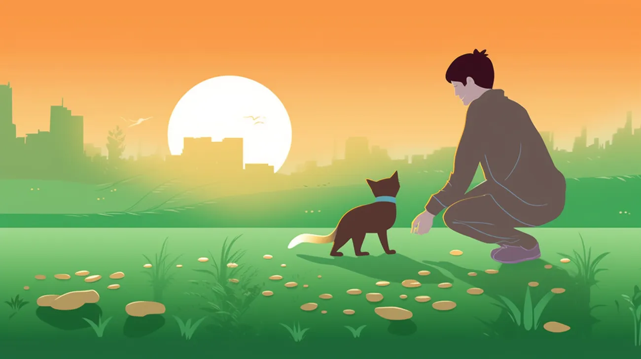 Image of pet owner discovering paw prints or fur