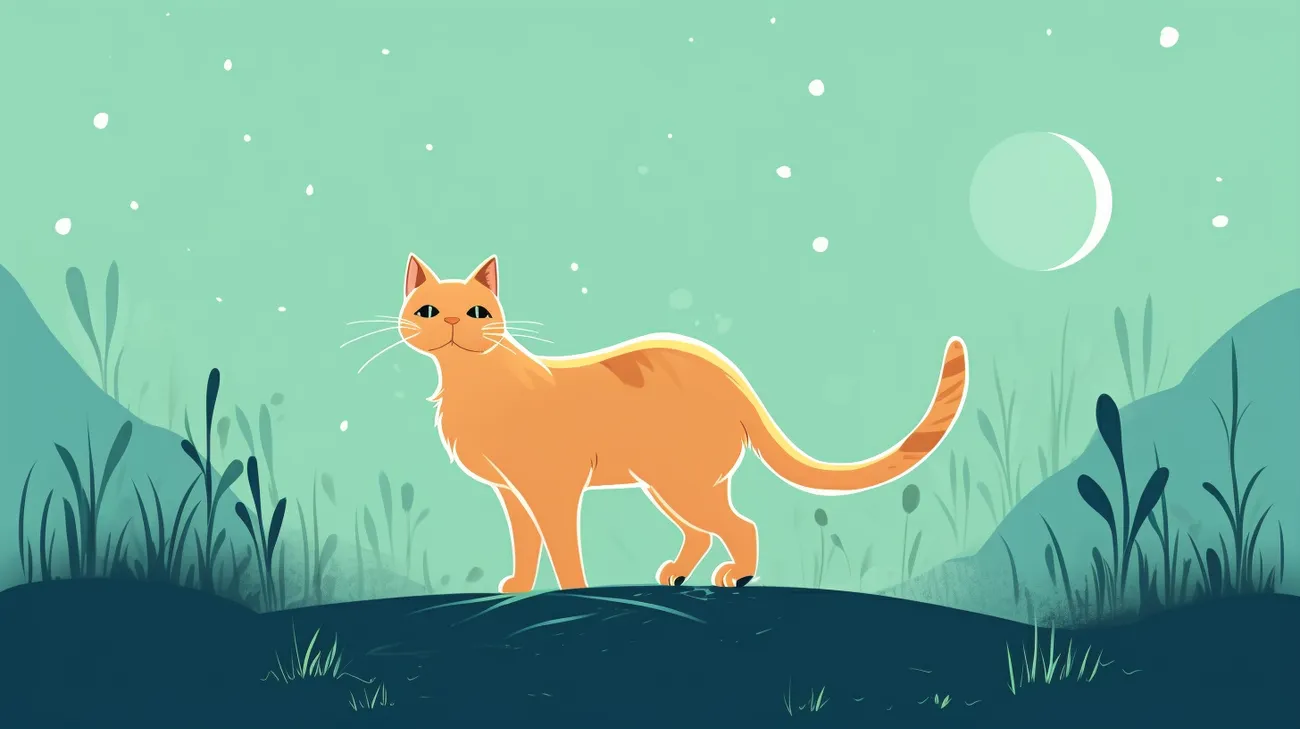 Unneutered male cat displaying territorial behavior