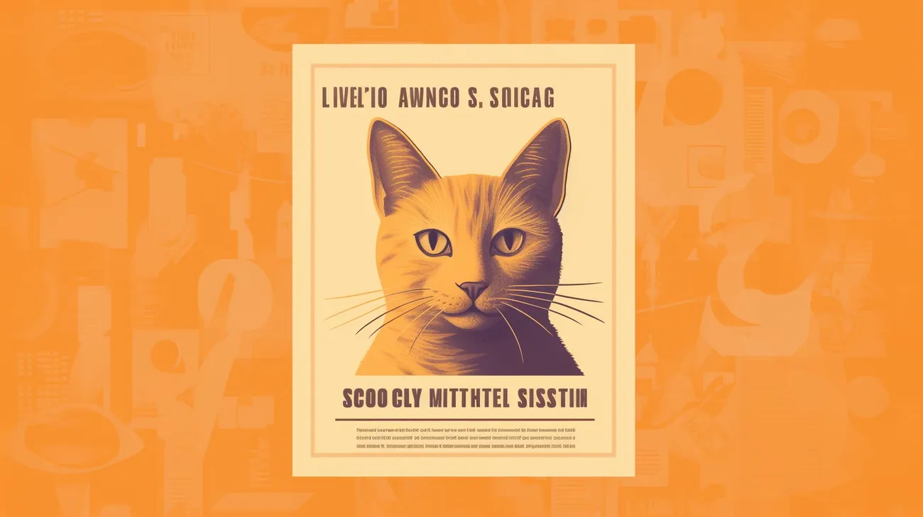 missing cat poster