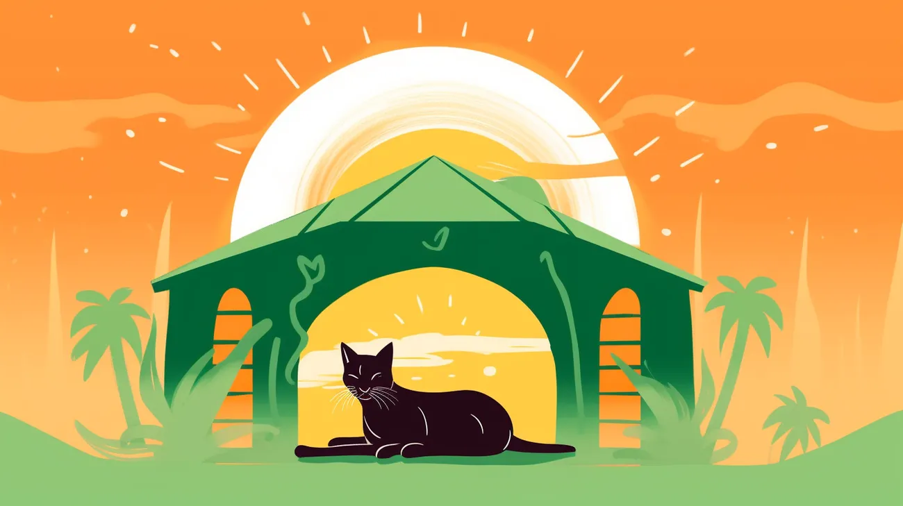 Beobachtung des Verhaltens einer Katze während des Lockprozesses