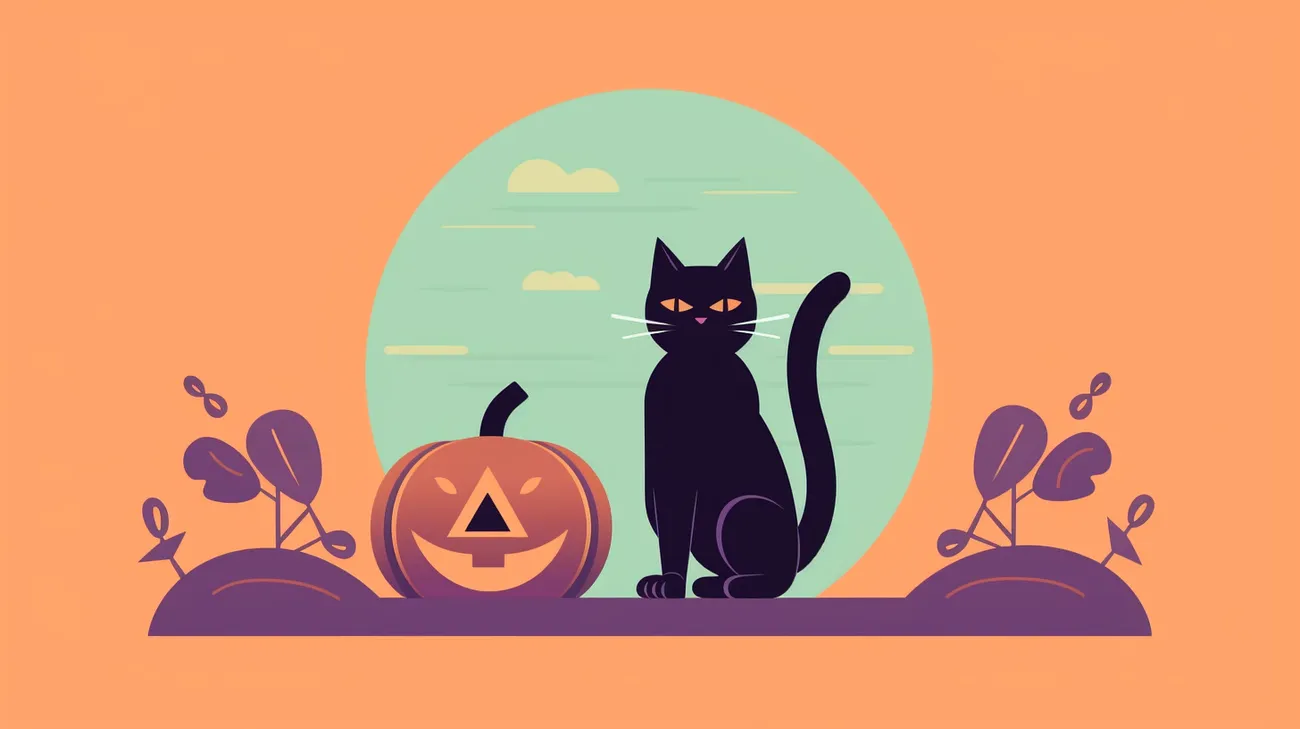 Image of a warning sign with a cat silhouette