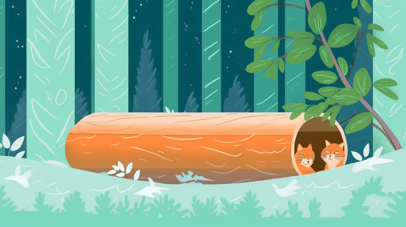 cats hiding in cold weather